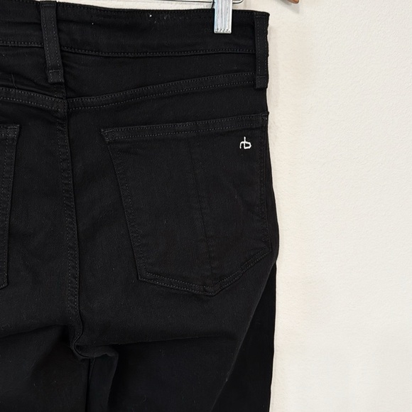 RAG & BONE Black Jeans Nina High-Rise Ankle Cigarette NWOT Size 29 Short - Picture 6 of 9